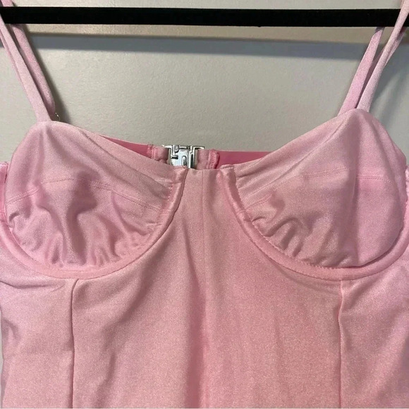 NWOT VDM  pink one piece swimsuit - Picture 6 of 6